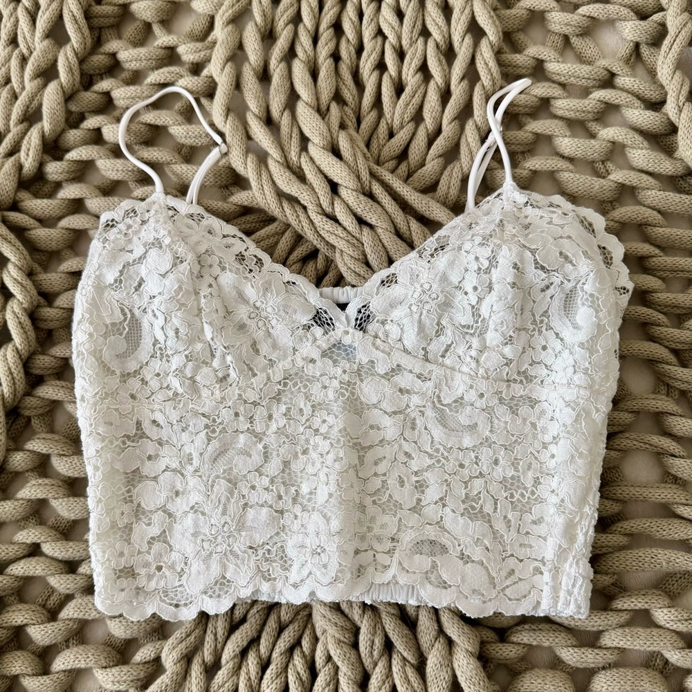 Express Lace Crop Top
